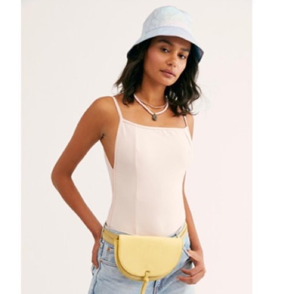 Free People Square-Neck Tank Bodysuit